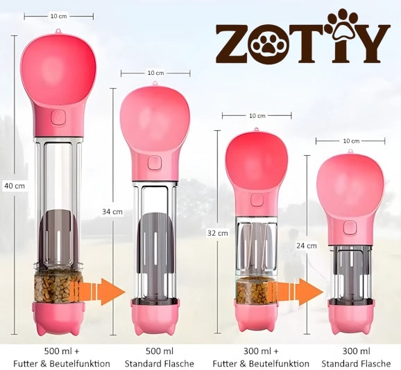Zotty Wasserflasche – Für Hunde unterwegs